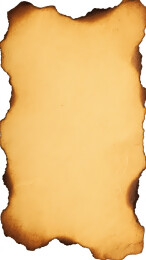 烧焦边缘的纸张