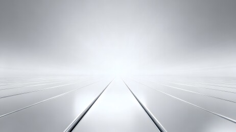 银色金属地板延伸感