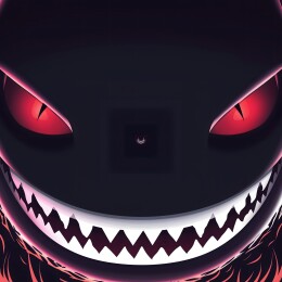 暗黑系巨口形象显诡异惊悚