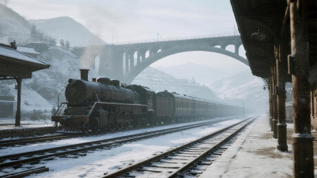 雪季老站 蒸汽火车怀旧之旅