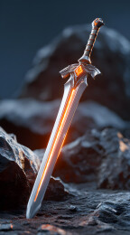 一把游戏道具宝剑