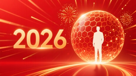 2026年科技感新年视觉设计
