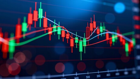 股票市场K线图走势分析