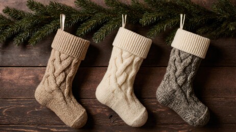 圣诞袜子悬挂装饰