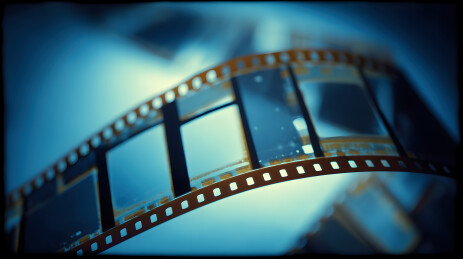 胶卷特写呈现复古影像