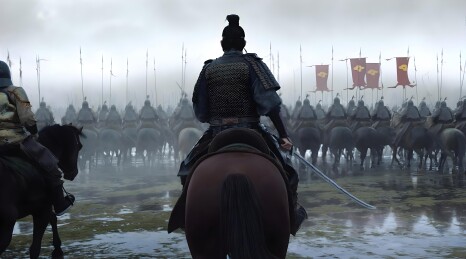 将军率领骑兵大军