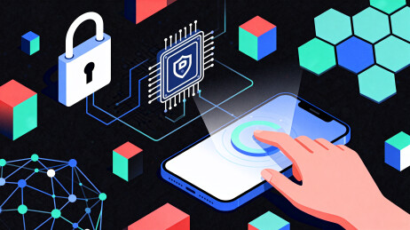 手机触屏科技安全防护图