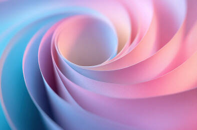 彩色螺旋抽象图案