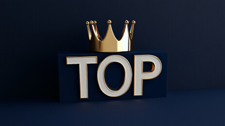 金色皇冠TOP尊贵象征
