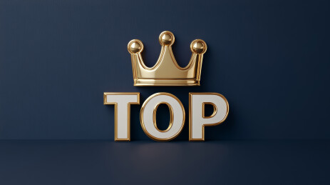 皇冠标志的TOP字样