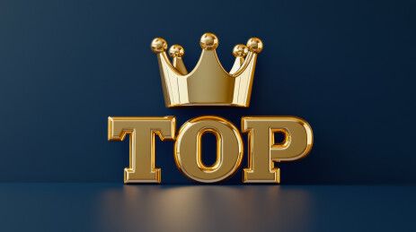 皇冠标志的TOP字样