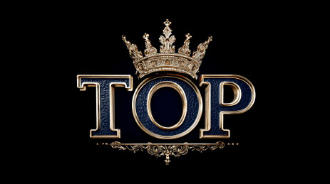 皇冠标志的TOP字样