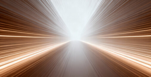 抽象光速线隧道公路科技风背景