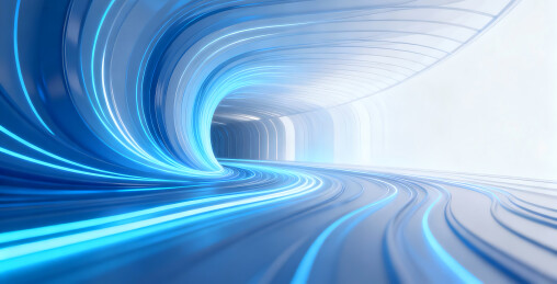 抽象光速线隧道公路科技风背景