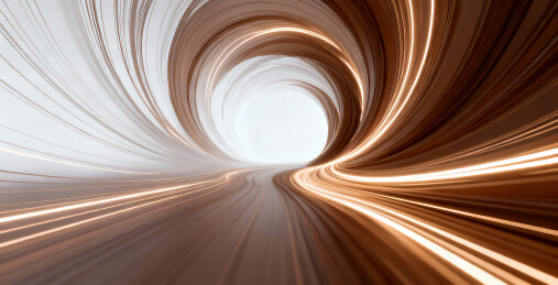 抽象光速线隧道公路科技风背景