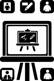 教学演示图标素材