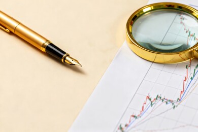 金融工具轻奢投资分析场景
