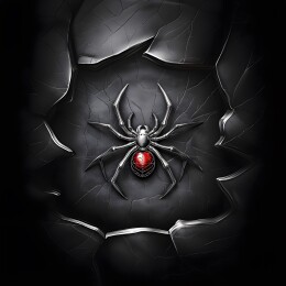 诡穴蛛影艺术设计显惊悚暗黑