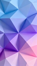 渐变几何三角形图案