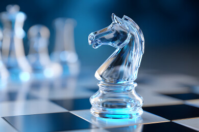 国际象棋棋盘上一颗棋子