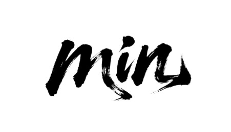 min矢量书法手写毛笔字