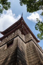 绍兴市府山公园飞翼楼