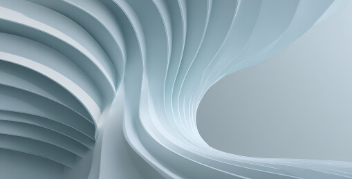 螺旋曲线的抽象形态