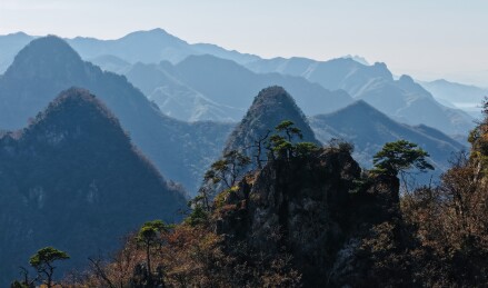 庄河天门山航拍