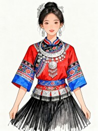 少数民族服饰传统银饰