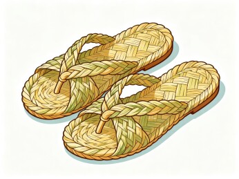 草编凉鞋夏日休闲鞋