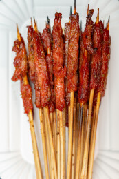 一捆烤肉串
