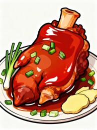红烧猪蹄美味佳肴