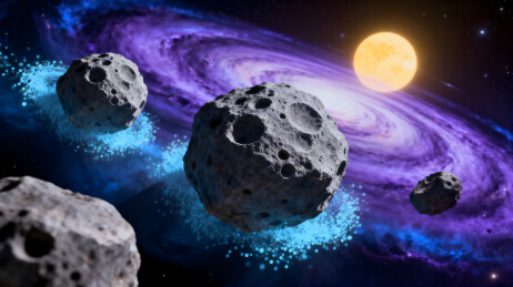宇宙岩石群与行星