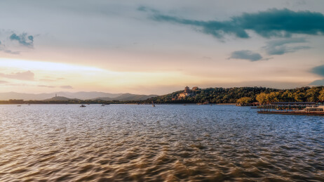 北京颐和园皇家园林古建筑景观