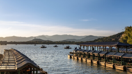 北京颐和园皇家园林古建筑景观