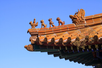 中国传统建筑屋脊装饰