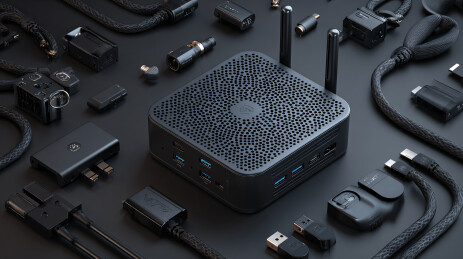 迷你主机周边数码配件黑科技产品图