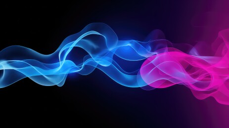 蓝粉色烟雾抽象背景