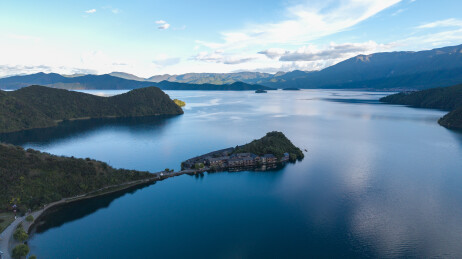 泸沽湖里格半岛