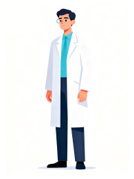 卡通人物插画元素