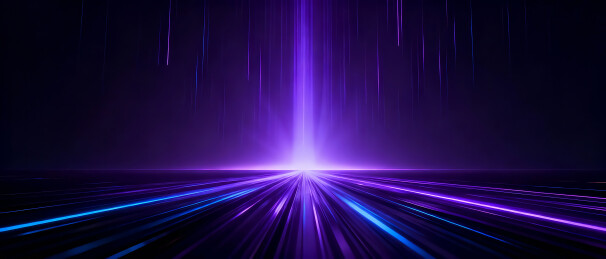 抽象地平线光束轨迹科技感背景