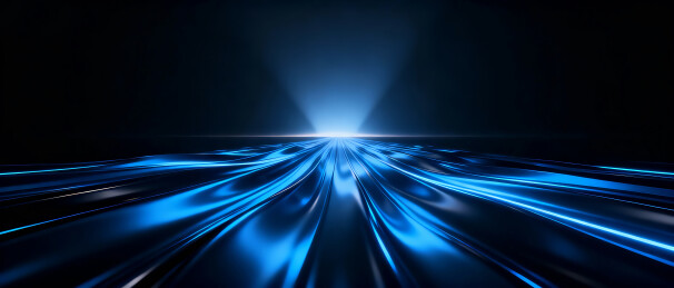 抽象地平线光束轨迹科技感背景