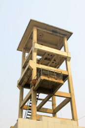 木质瞭望塔结构