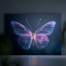 紫蓝幻蝶艺术概念场景设计图