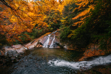 光雾山十八月潭景区