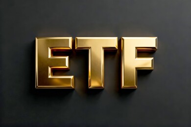 ETF标识质感系金融投资展示场景