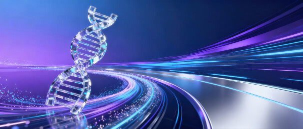 DNA序列流体背景