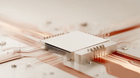 电路板上的集成电路芯片