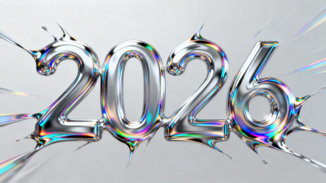 液态金属水银质感艺术字2026