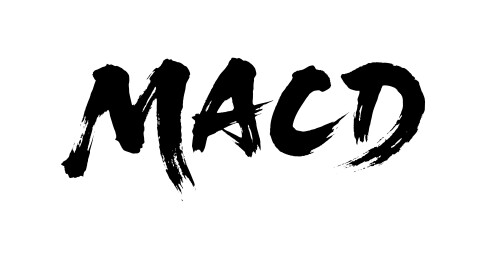 MACD矢量书法手写毛笔字